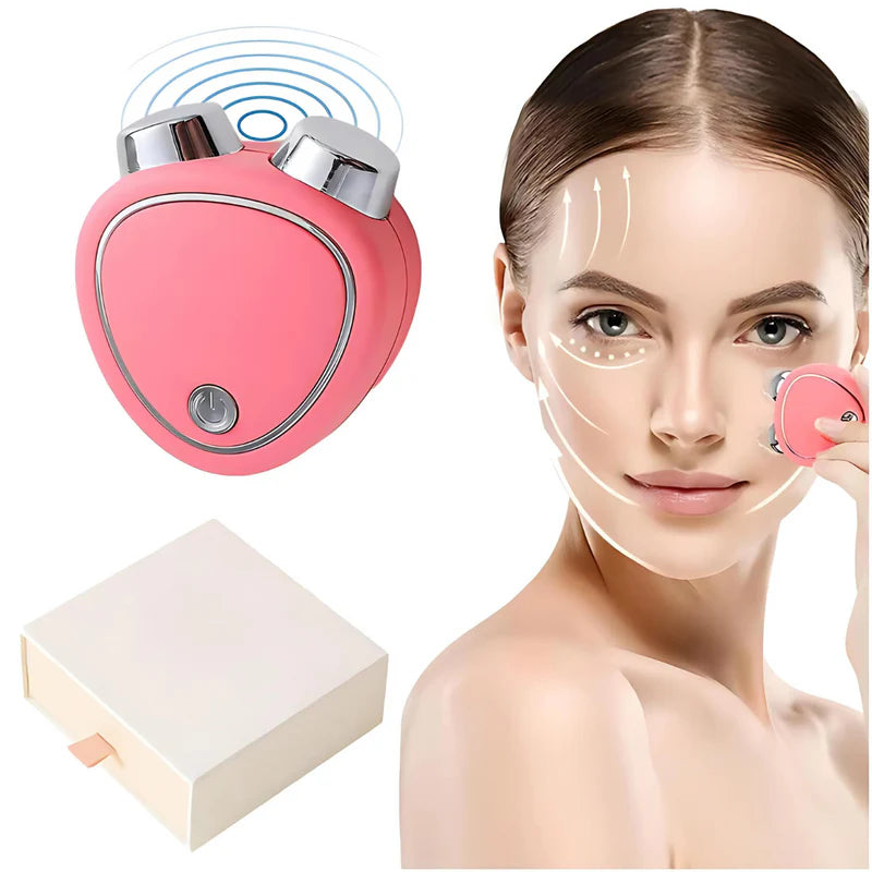 MASAJEADOR FACIAL CON MICROCORRIENTE