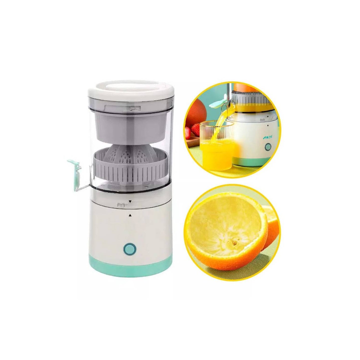 Exprimidor de Naranja y Frutas Eléctrico Recargable