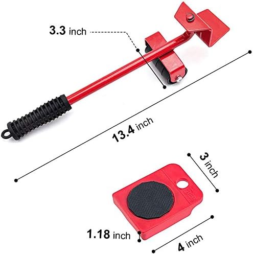 Levantador de muebles fácil de mover deslizante