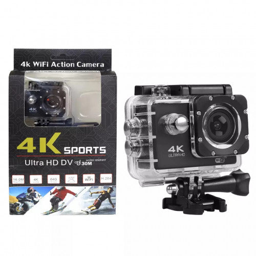 cámara deportiva WiFi HD 2.0 pulgadas, subacuática  tipo GO PRO