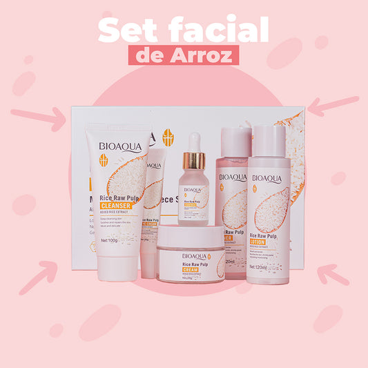 Kit  Aclarante de Arroz Bioaqua
