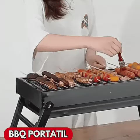 BBQ PORTATIL DE CARBON